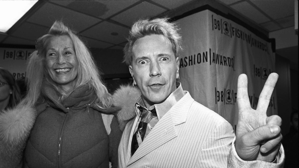 John Lydon and wife Nora