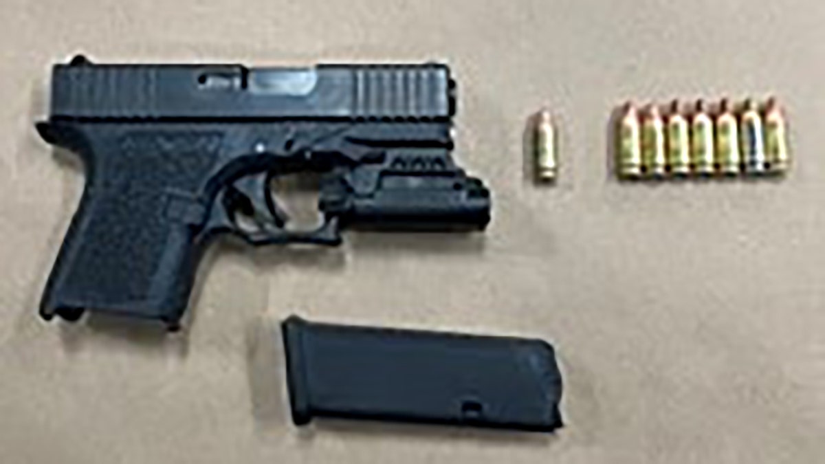 Ghost gun and bullets seized