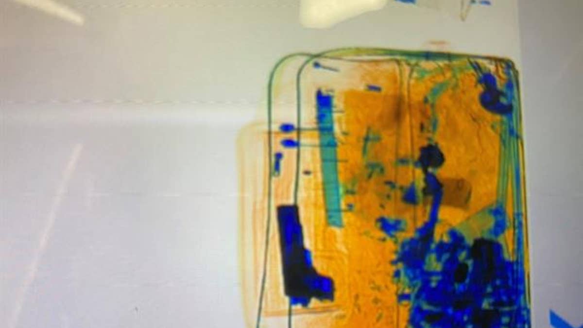 Airport security x-ray