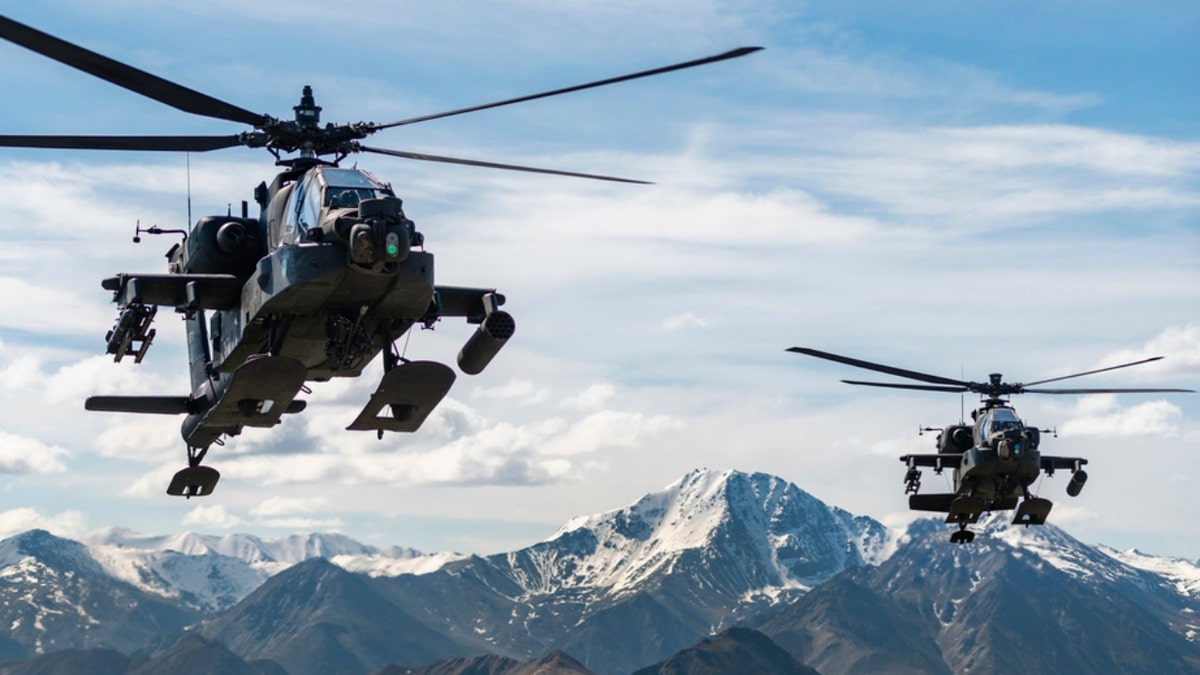 AH-64D Apache Longbow attack helicopters