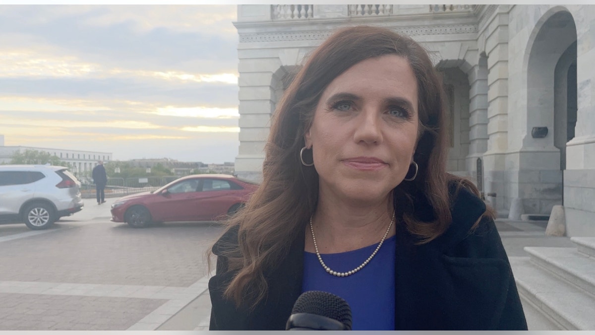 Rep. Nancy Mace on Capitol Hill in Washington D.C. talking to Fox News about AI and ChatGPT