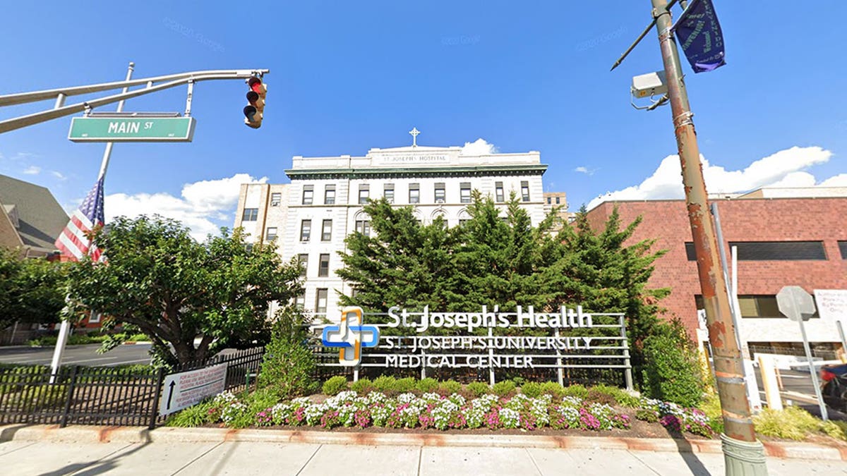 Street view of the St. Joseph's University Medical Center.