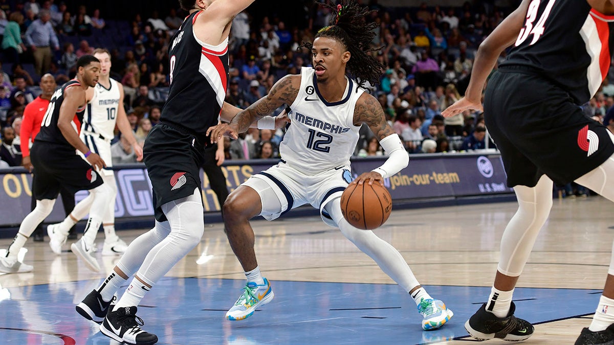 Ja Morant vs the Trail Blazers