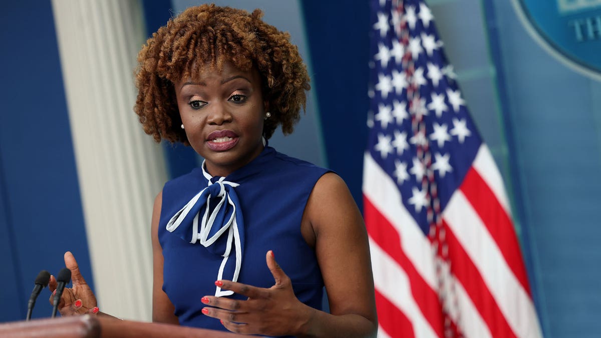 Karine Jean-Pierre at WH briefing