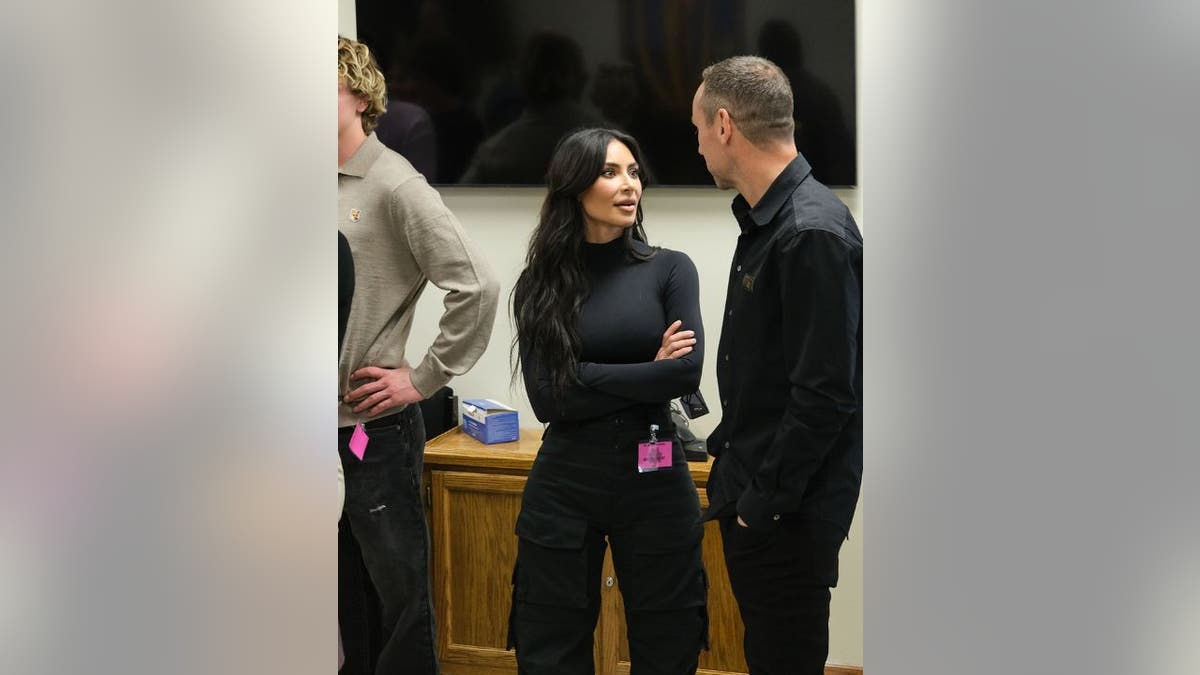 Kim Kardashian visits california state prison