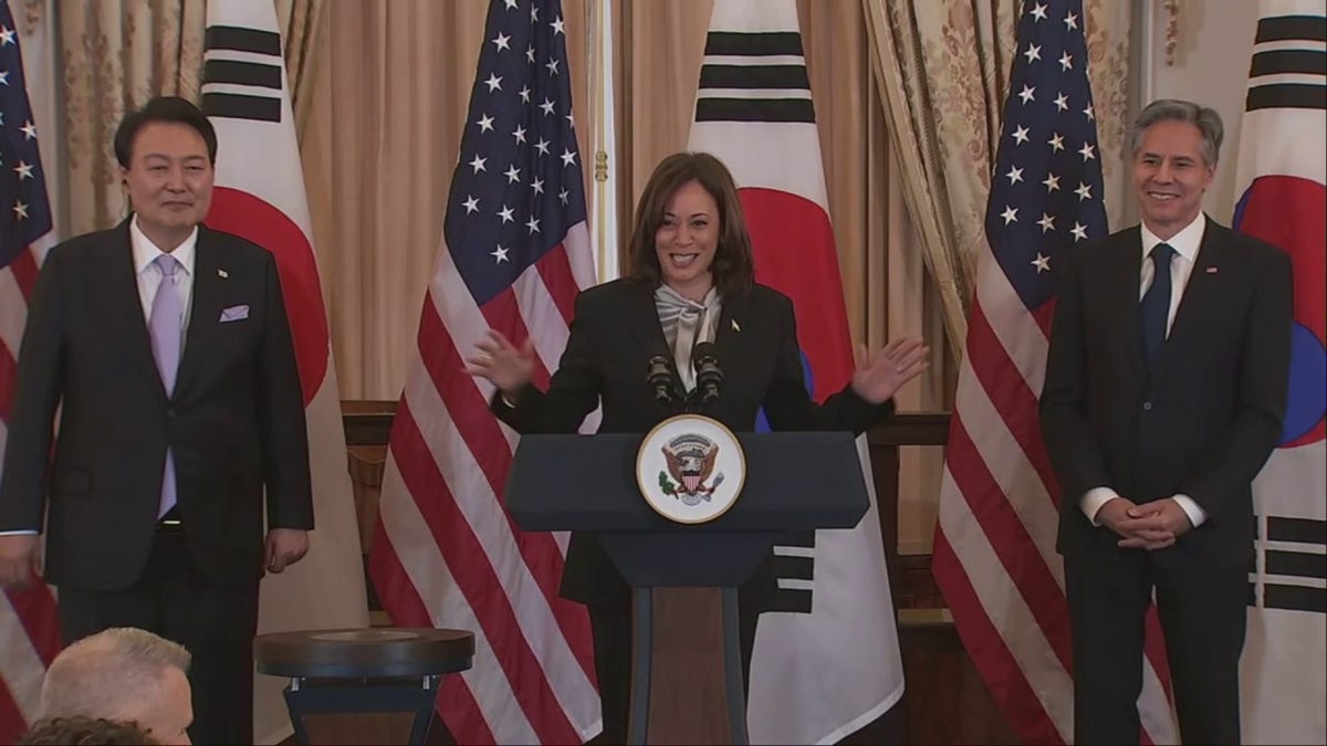 Kamala Harris on South Korea