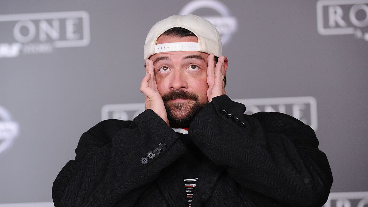 Kevin Smith at a premiere