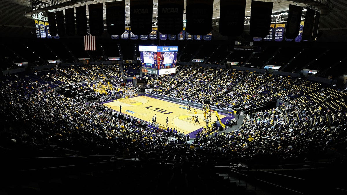 A view of the Pete Maravich Assembly Center 