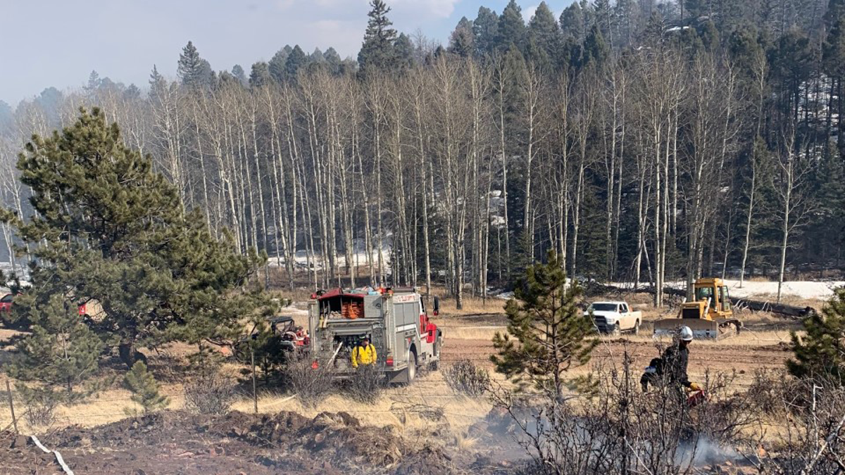 Colorado Wildfire Burns Over 1,200 Acres, Homes Evacuated | Fox News