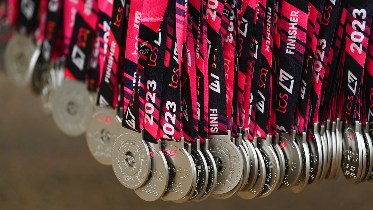 London Marathon medals