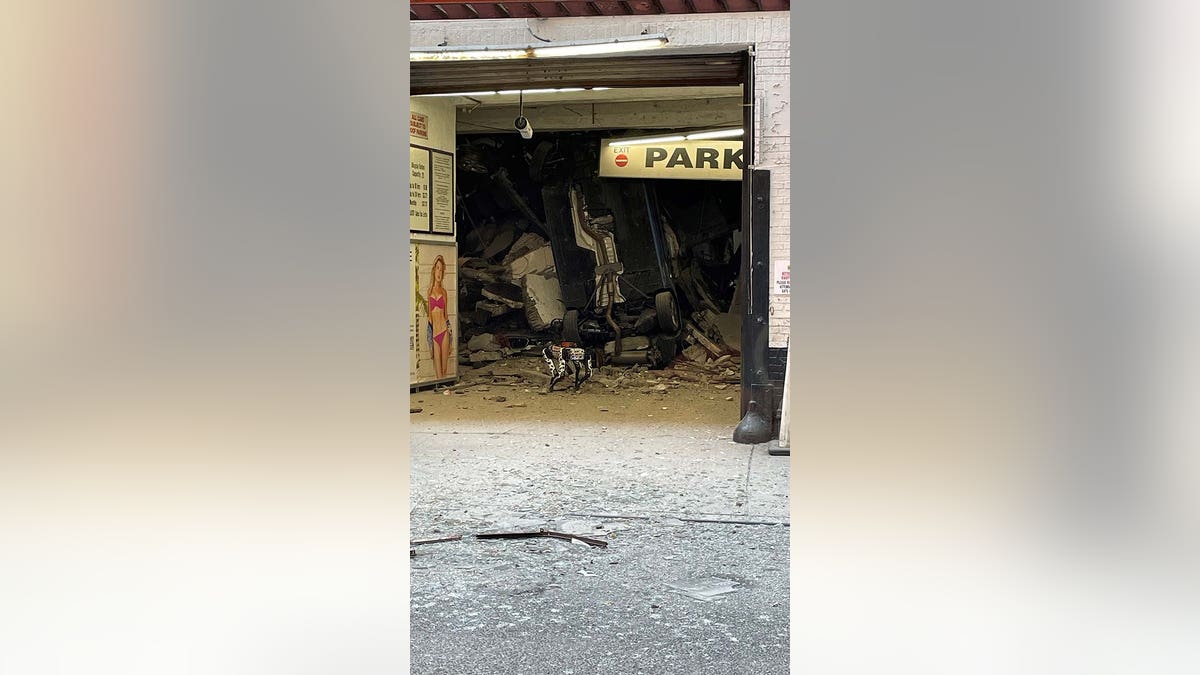 nyc parking lot collapse