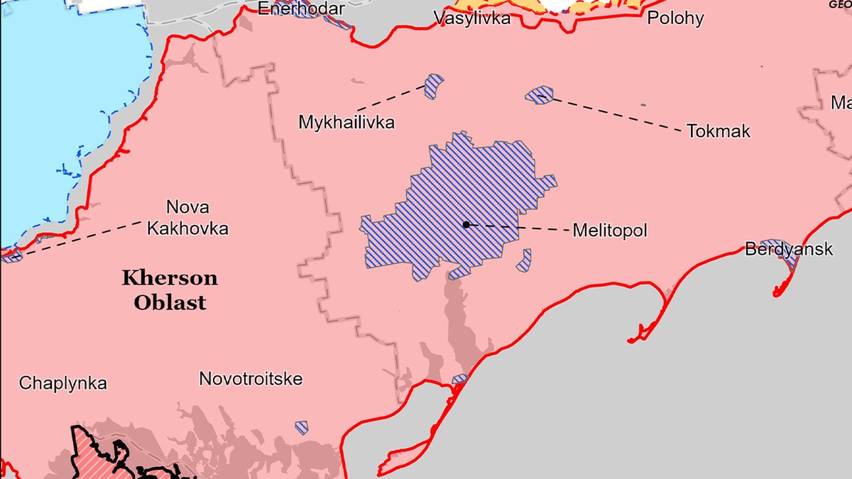 Ukraine spring offensive Zaporizhzhia