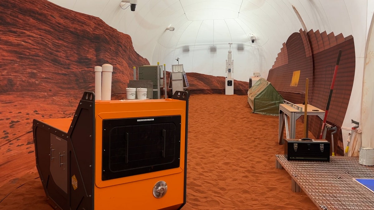 Mars Simulation Spacewalk Zone