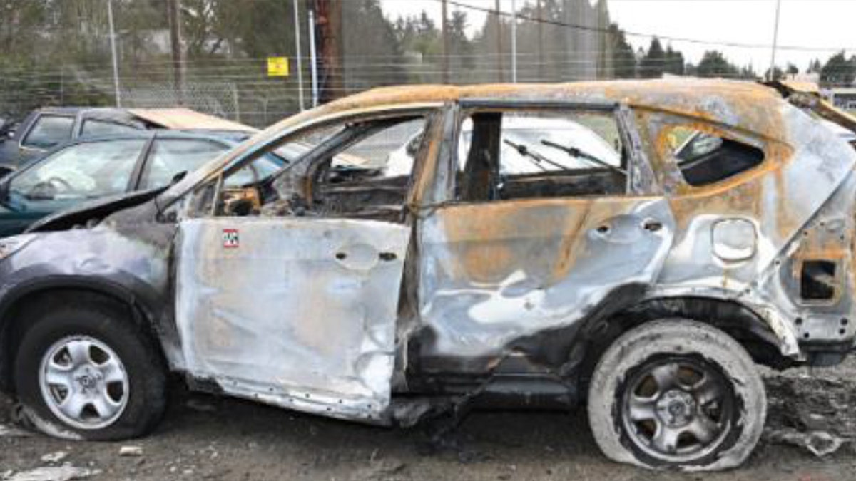 Martinez Cosmans burned SUV