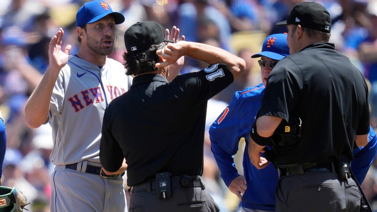 Mets' Max Scherzer Struggles In Return From Sticky Substance Suspension ...