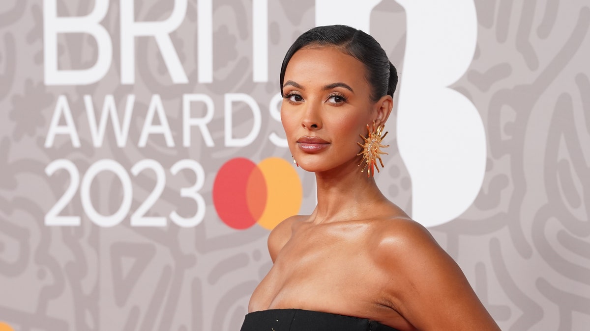 Maya Jama at the BRIT awards
