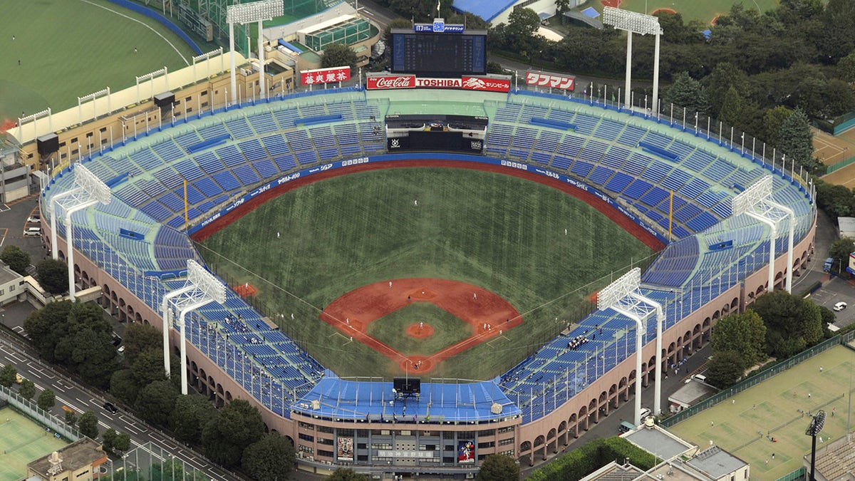 Meiji Jingu Stadium in Tokyo