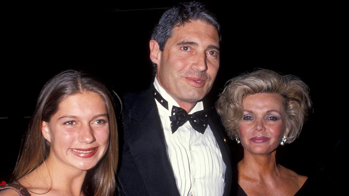 Michael Nouri with his daughter and his wife Vicki Light at a humanitarian gala