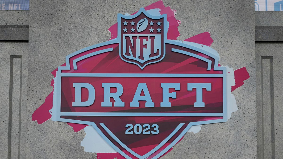 General shot of NFL Draft logo