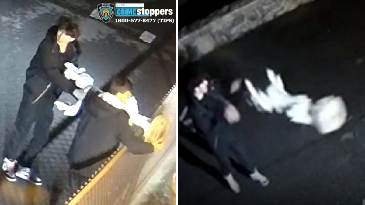 New York City church vandalism suspects caught on video