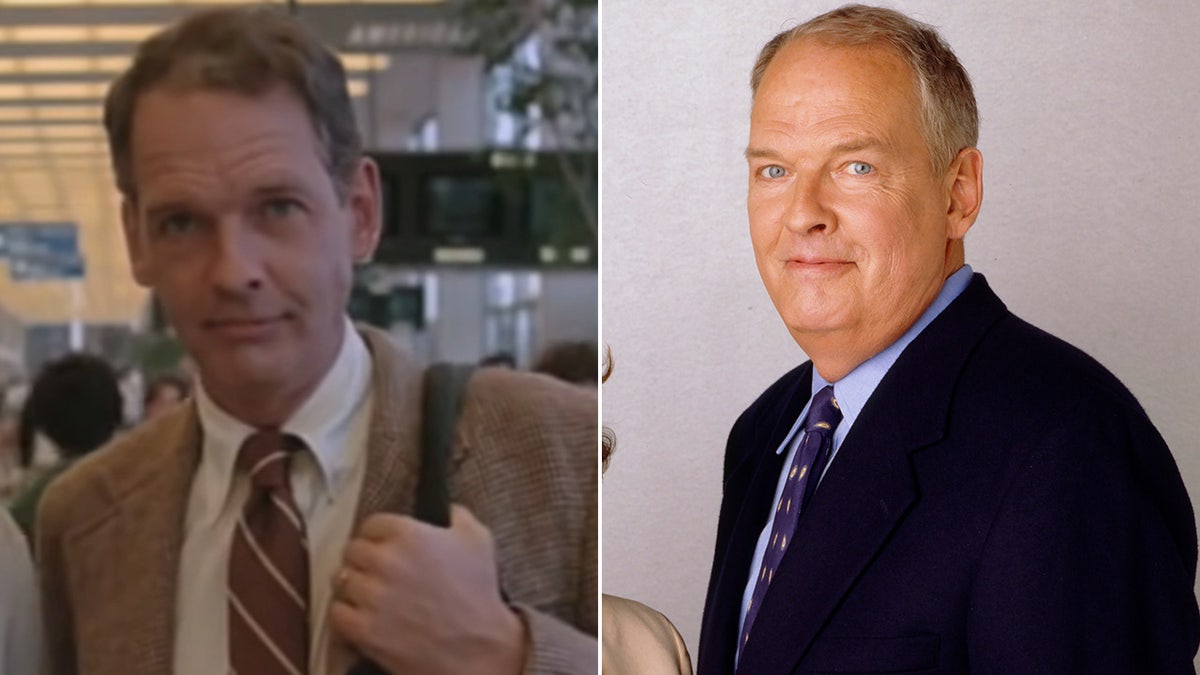 Nicholas Pryor then and now split