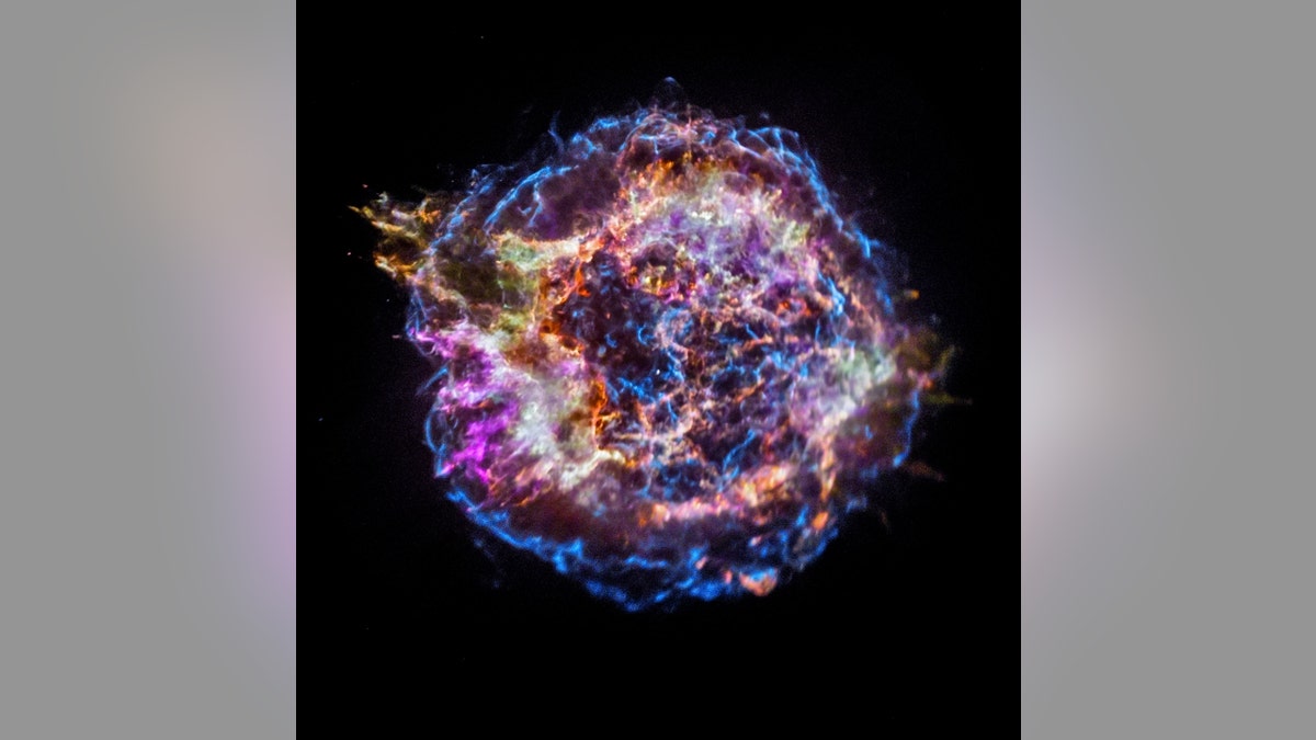 A Chandra image of Cas A