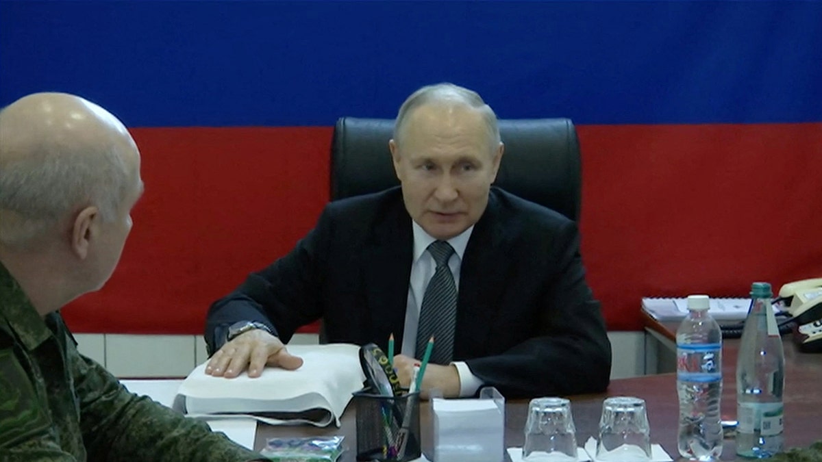 Russian President Vladimir Putin visits Ukraine