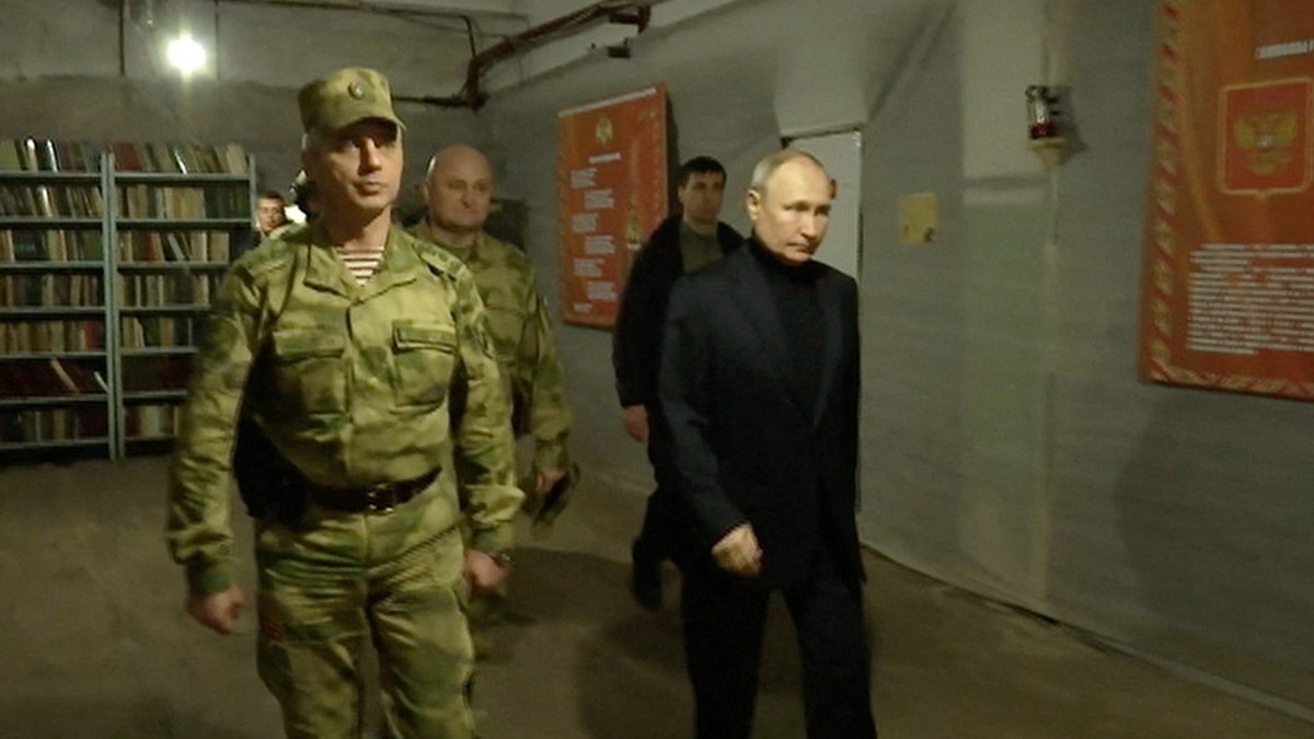 Russian President Vladimir Putin visits Ukraine