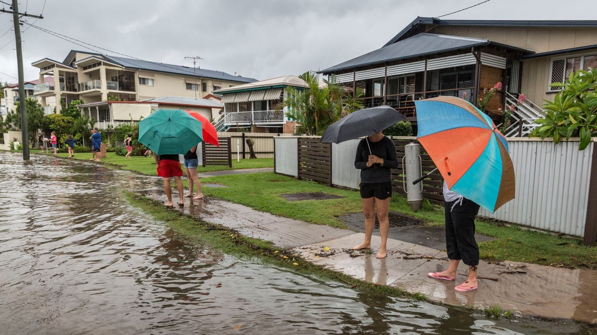 Queensland residents following Cyclone Marcia