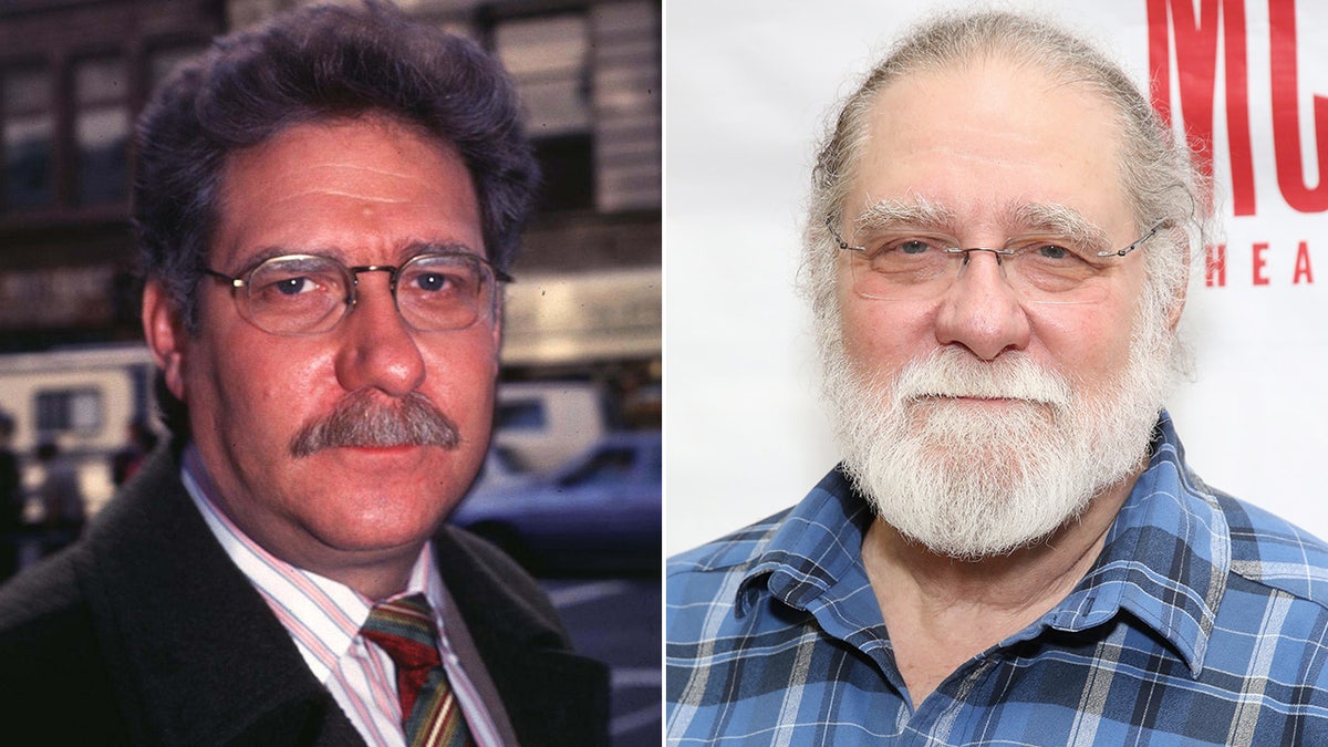 Richard Masur then and now split