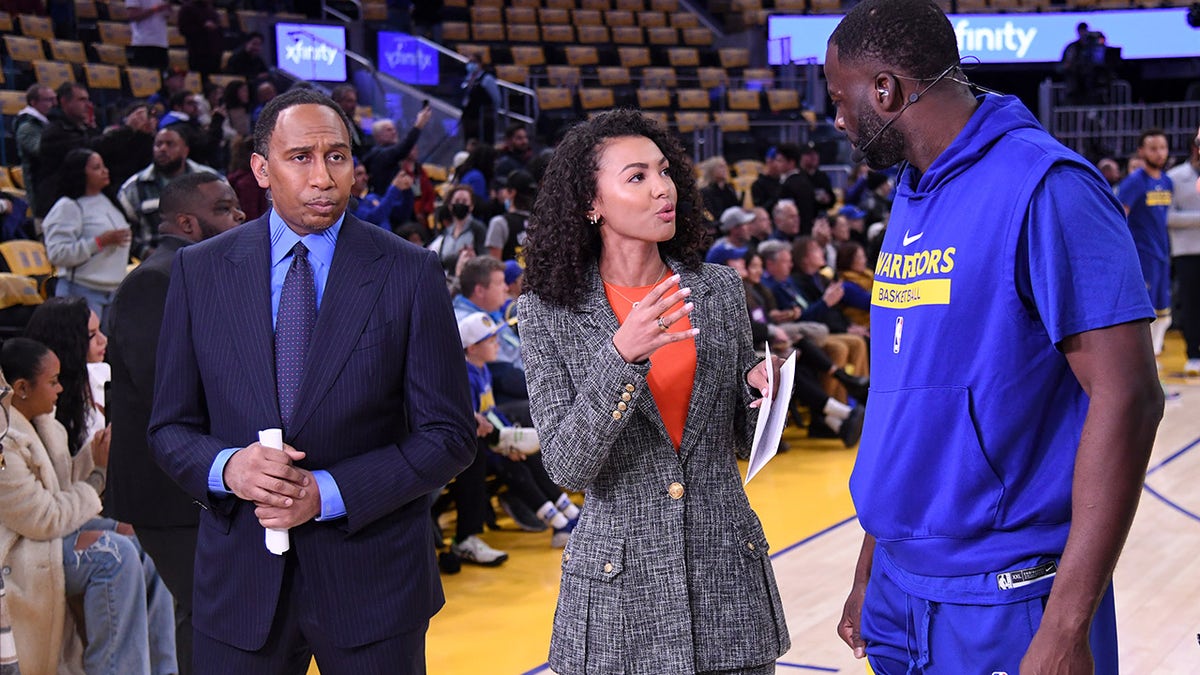 Stephen A. Smith and Malika Andrews