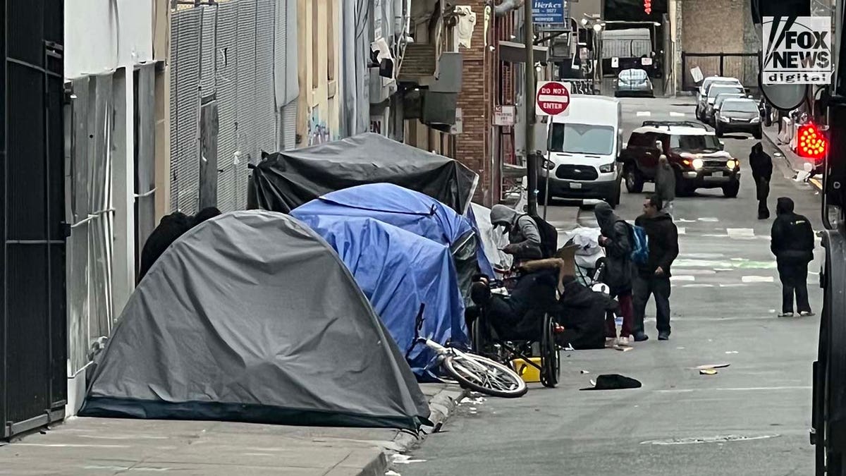 Homeless people in San Francisco