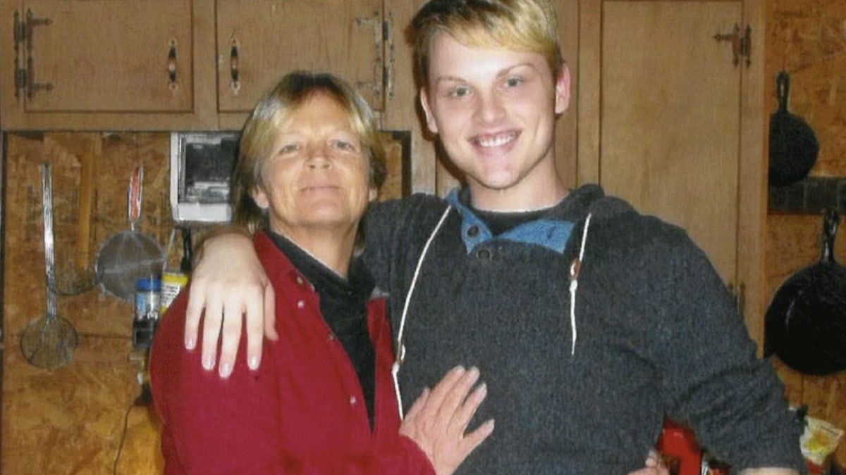 Sandy Smith pictured with her son, Stephen SMith