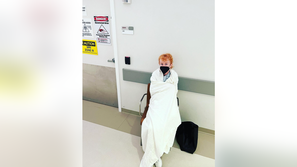 Kathy Griffin at hospital