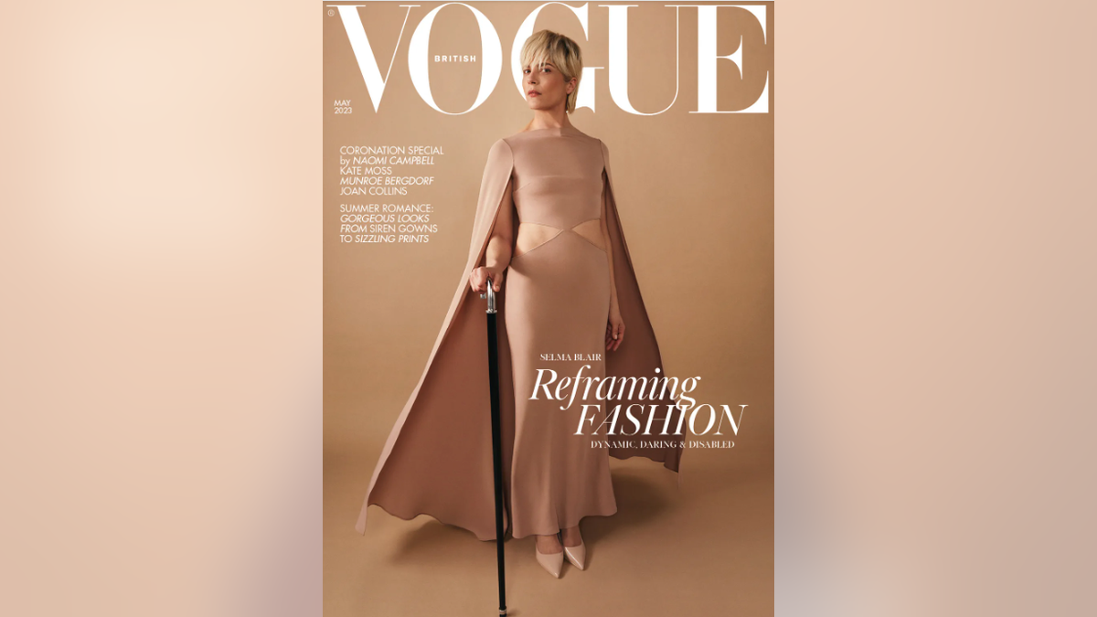 Selma Blair British Vogue cover