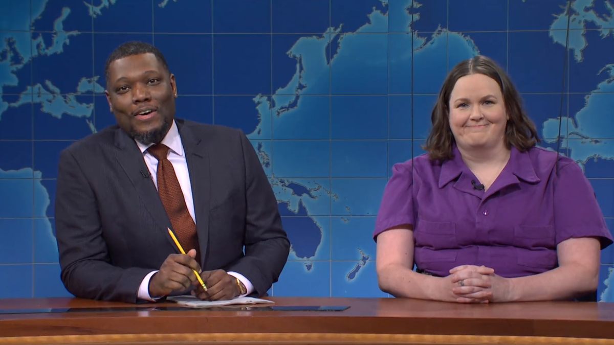 SNL's Michael Che and Molly Kearney