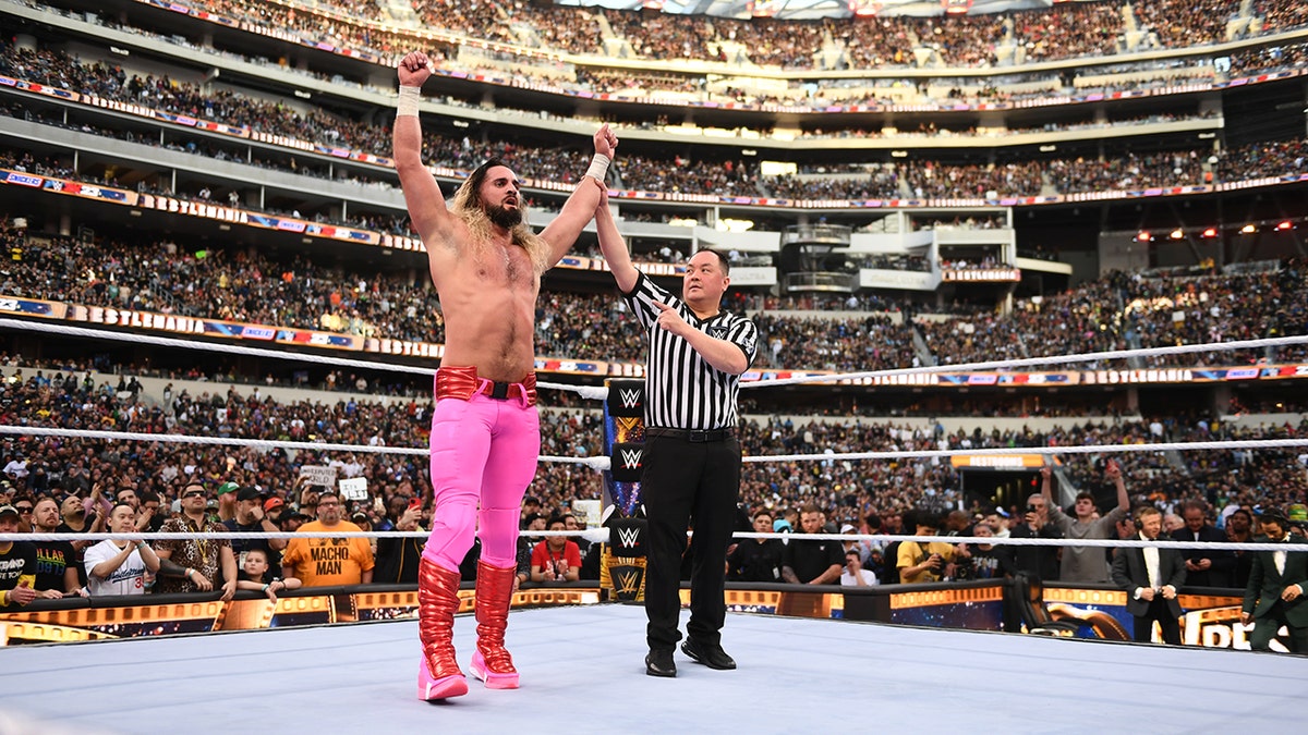 Seth Rollins at WrestleMania 39