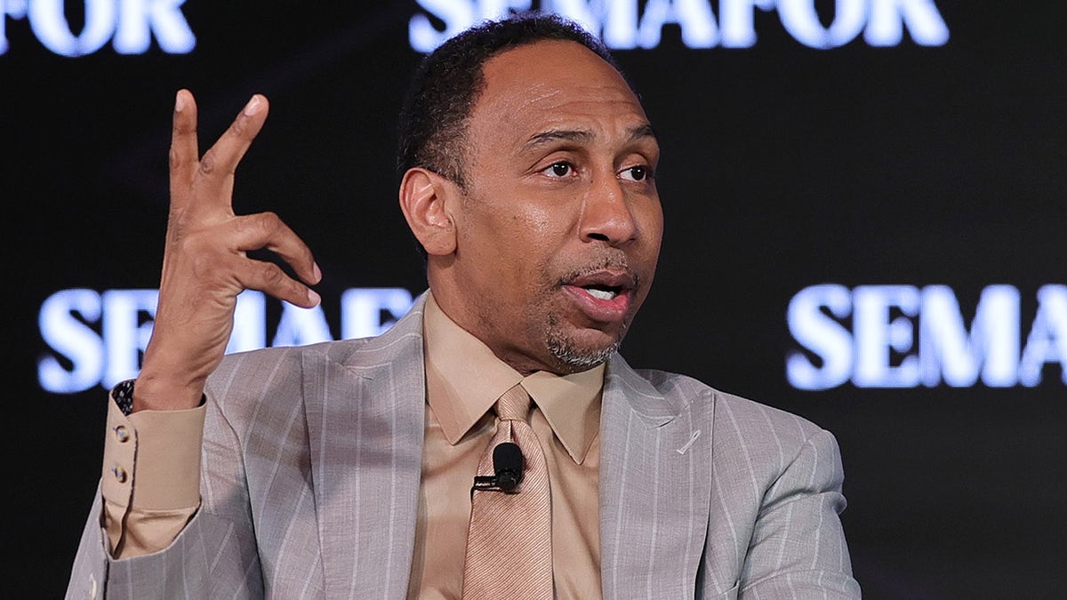 Stephen A. Smith at a media summit