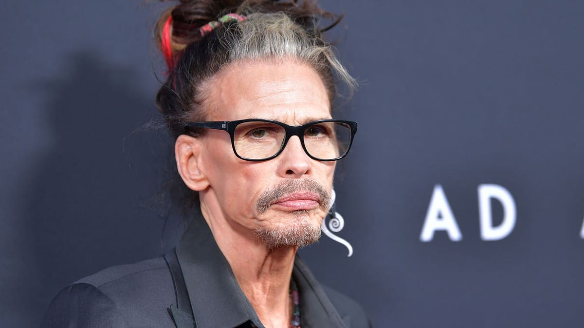 Steven Tyler on the red carpet