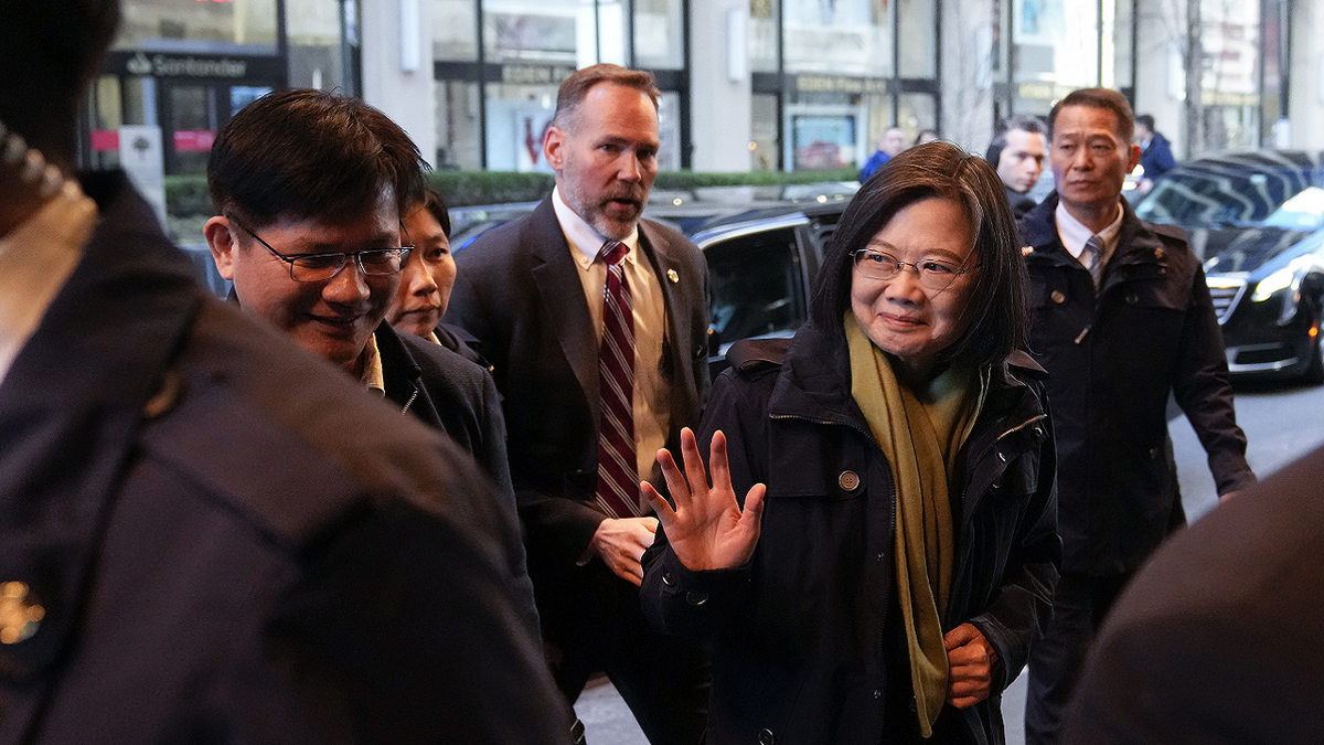 Taiwan's President Tsai Ing-wen in New York