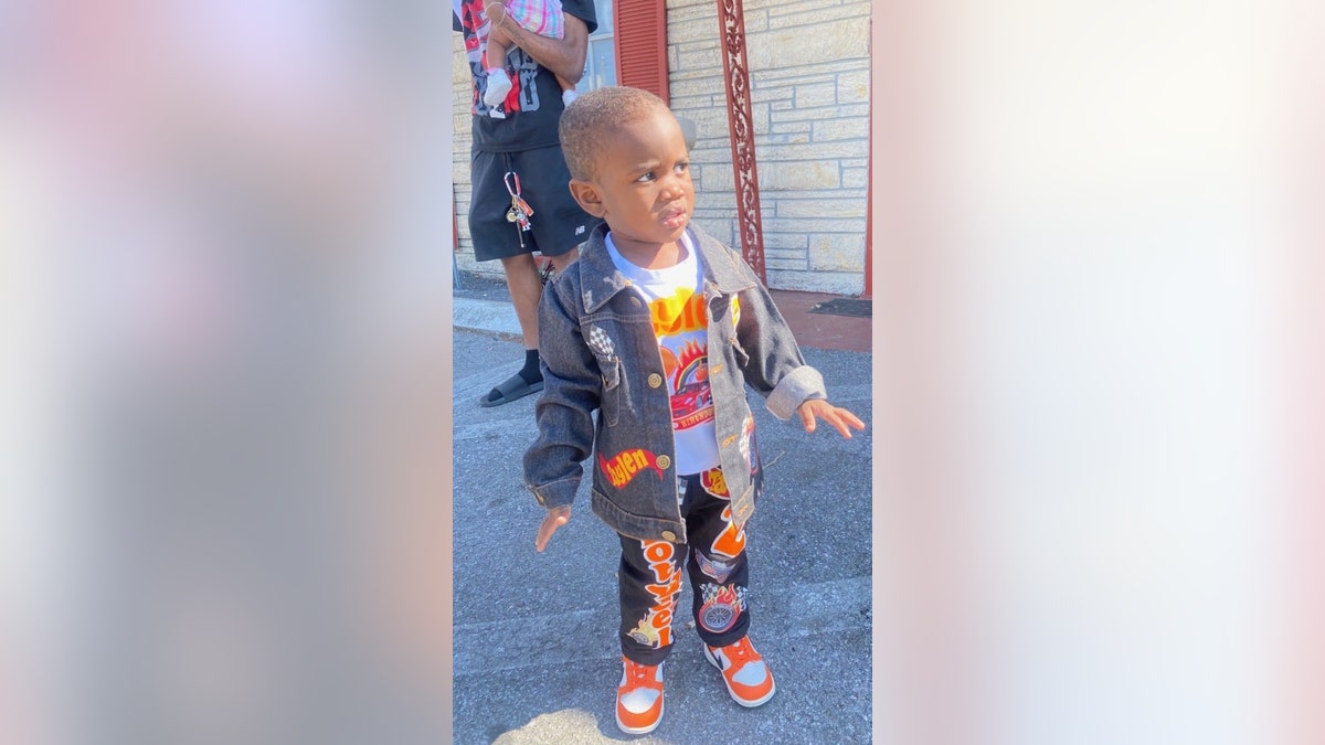 Taylen Mosley standing