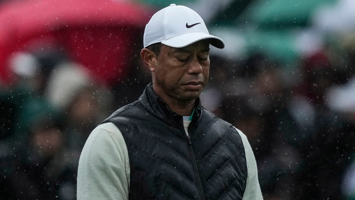 Tiger Woods in April 2023