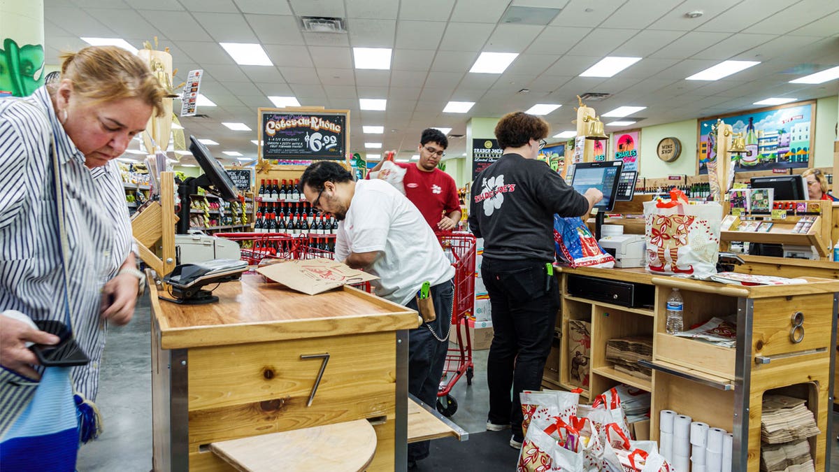 Trader Joe's checkout