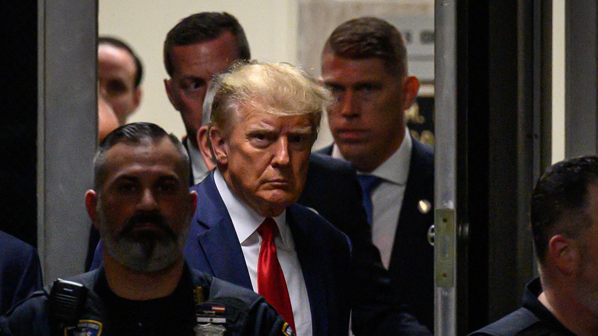 Trump pleads not guilty to 34 felony counts of falsifying business ...