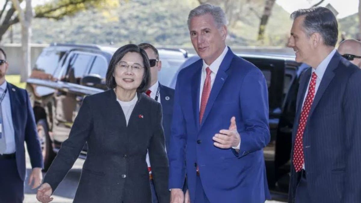 House Speaker Kevin McCarthy Taiwanese President Tsai Ing-wen