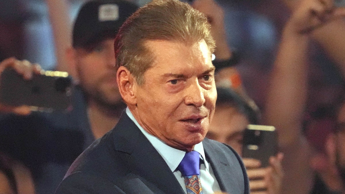 Vince McMahon at WrestleMania 2022