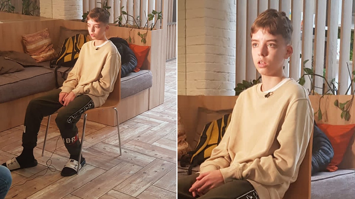 Vitaly, a Ukrainian boy, tells Fox News in an interview about how he was sent to a Russian prison camp.