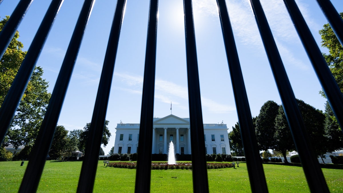 The north front of the White House