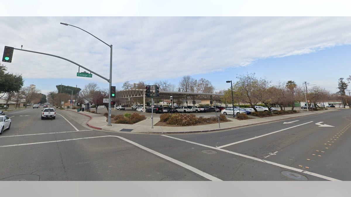 Woodland, California intersection