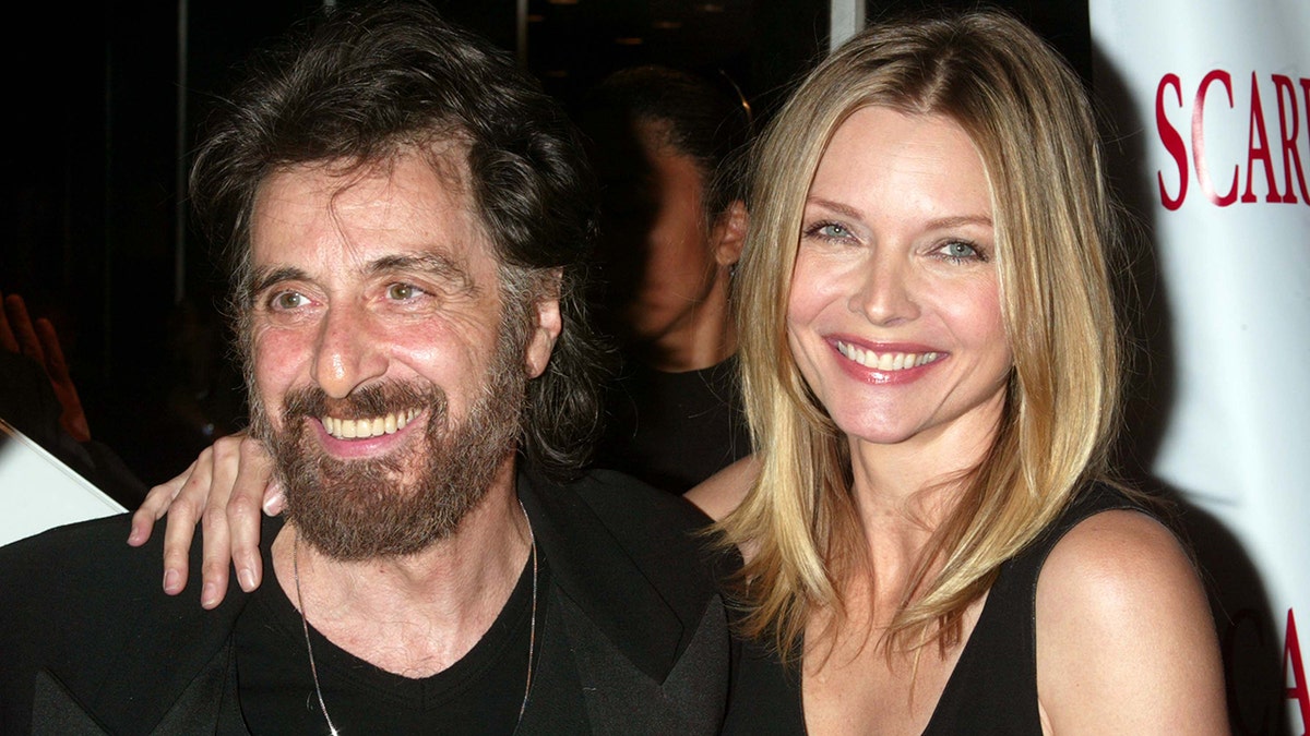 Michelle Pfeiffer and Al Pacino at the Scarface 20th Anniversary re-release